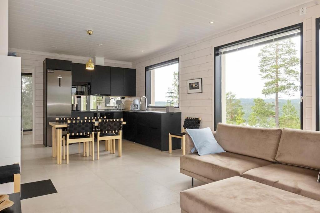 Villa Horihane - Modern Villa With Panoramic View Ивало Экстерьер фото